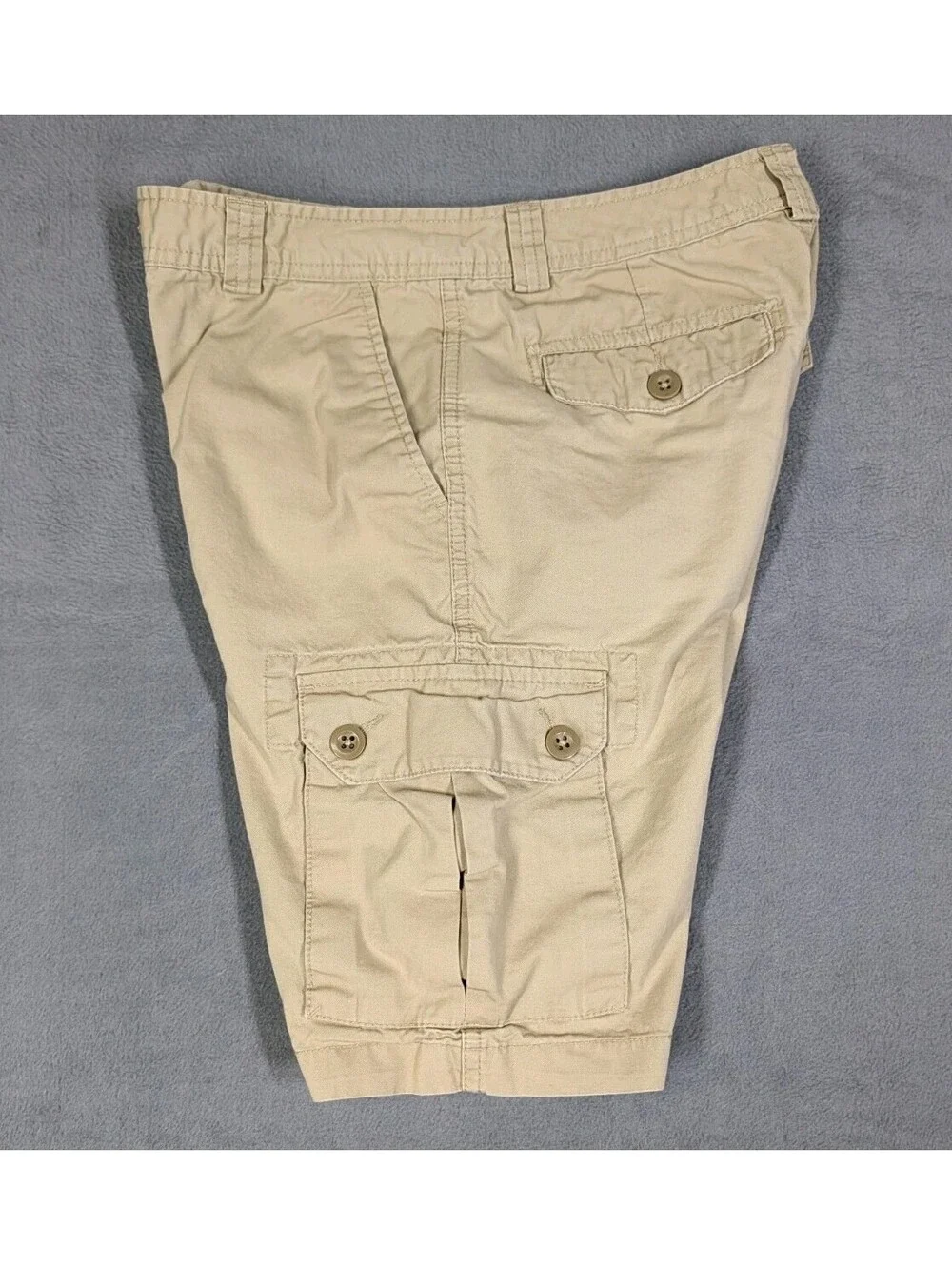 Polo Ralph Lauren Boys 16 Khaki Tan Cotton Cargo Shorts Classic Utility 6 Pocket